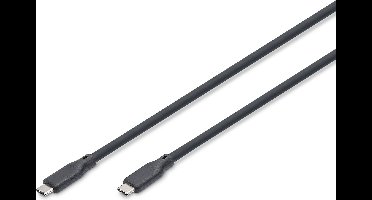 Digitus AK-300344-005-S USB-kabel USB4 Gen 2x2 0,5 m USB C Zwart