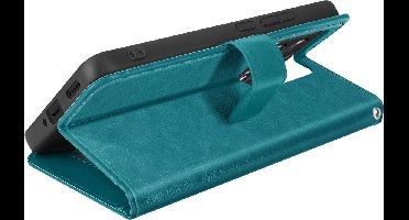 Mayaxess, Hoesje voor Xiaomi 14T portemonnee met riem, Turquoise