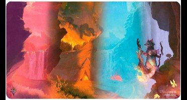 Ultra Pro - Magic - The Gathering - Bloomburrow - Speelkleed Season Lands - Mountain (60 x 34 cm)