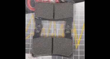 oem remblokje voor motor honda 1000 vtr 2000 tot 2005 13127o nieuw