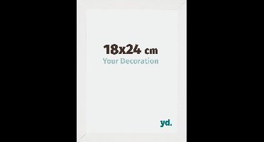 Your Decoration - Fotolijst 18x24 cm - MDF - Wit Hoogglans - Mura