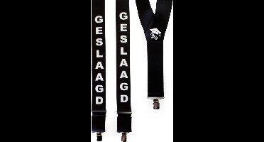 Bretel Zwart 45 mm Geslaagd