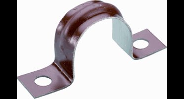 JMV zadel hele beugel, staal, rd, diam 25mm, nom. diam 25mm