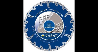 Carat Diamantzaagblad - Beton 230 mm
