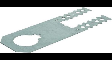 GB Leuninganker sendzimir verzinkt afmeting 256 90 x 1.25mm 10040 (Prijs per stuk)