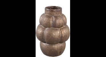 PTMD Nolay Vaas - 14 x 14 x 19 cm - Keramiek - Brons