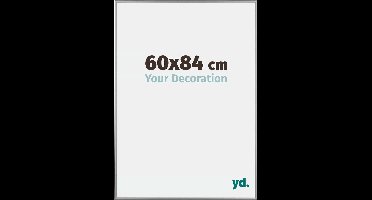 Your Decoration - Fotolijst 60x84 cm - Aluminium - Platina - Kent