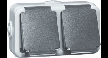 Honeywell Peha spatwaterdicht Wandstopcontact (WCD schakelmateriaal) - 00306211 - E2WJT