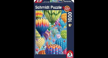 Schmidt Legpuzzel Bonte Ballonnen In De Lucht 1000 Stukjes