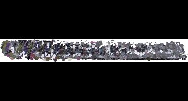 Toi-toys Pailletten Klaparmband Zilver 20 Cm