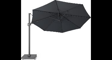 Halifax Zweefparasol Ø350 cm - Antraciet