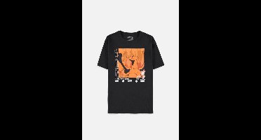 Pokémon Heren Tshirt -S- Charizard Zwart