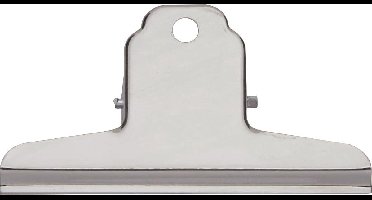 MAUL papierklem bulldogclip 100mm ds 10 verchroomd