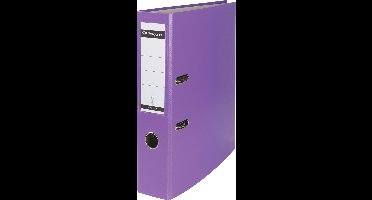 Pergamy Ordner A4 uit PP en papier, rug van 7,5 cm - Paars