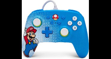 PowerA Geavanceerde Bedrade Controller - Geschikt voor Nintendo Switch - Mario Pop Art