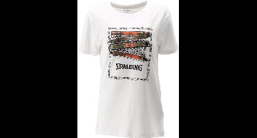 Dames-T-shirt Spalding Logo