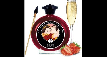 Shunga - Eetbare Bodypaint - Strawberry Wine