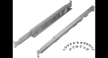 Rack 19 Inch - Schuifbare Rails - Geschikt voor Zware Apparatuur - 1U - 740 mm