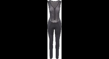 AGU Prime Lange Fietsbroek met Zeem Essential Dames - Met Bretels - Zwart - S