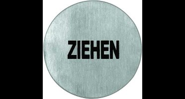 Artitec pictogram RVS 75MM ziehen