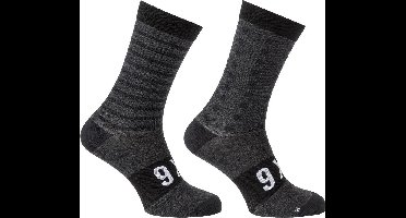 AGU Merino Fietssokken SIX6 - Grijs - L/XL