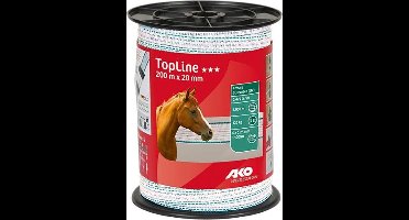 AKO TopLine schriklint wit/petrol 2cm-200m