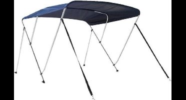 Talamex Bimini Top 3-Boogs Deluxe  Navy, Afmeting: Breedte 200 - 213 cm