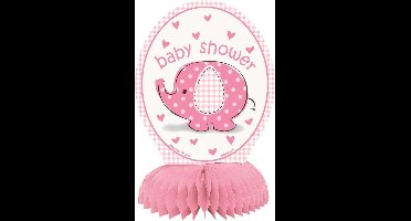 Unique Honeycomb Umbrellaphant 15 Cm 4 Stuks Roze