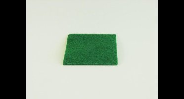 Schuurvlies 150x150x8mm groen (10st)