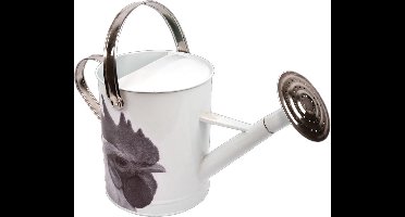 Esschert Design Gieter Haan 5 Liter 44,5 X 25 Cm Zink Wit