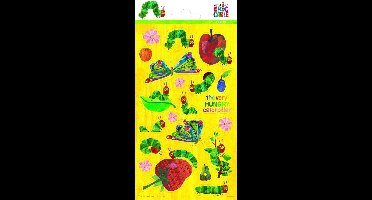 Funny Products Rupsje Nooitgenoeg stickers - 21 stuks - Vanaf 4 jaar