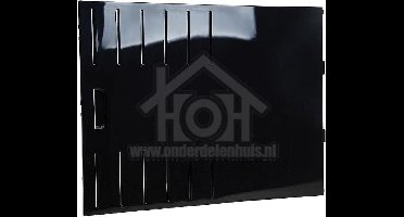 Melitta Afdekplaat Zijwand, deur. Zwart Caffeo Lattea, Caffeo Solo 6592837