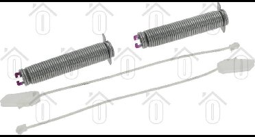 Bosch - 00754873 -Reparatieset Van deurbalans - 2x veer en 2x touw - SN69T090BL, SX66N057EU