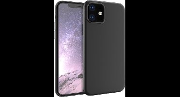 Ntech hoesje Back Cover Hoesje Geschikt voor iPhone 11 - Zwart