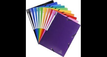 EXACOMPTA hoekbankmap, DIN A4, PP, wit