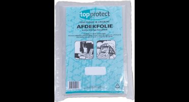 Bouwfolie afdekfolie transparant 90mu 4x5m