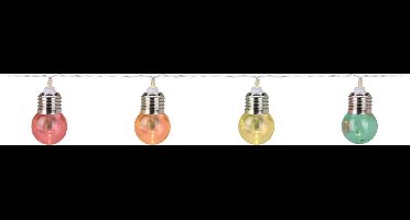 Feestverlichting - 30 Led Bolletjes - 4.50 Meter - Multicolor - Op Batterijen