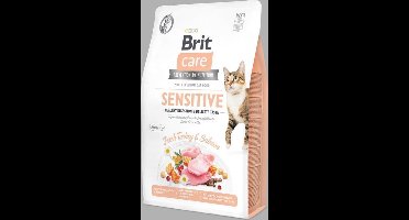 Brit Care Cat Grainfree Adult Sensitive Fresh Turkey & Salmon 7 kg - Kat