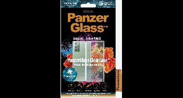 panzerglass clearcase geschikt voor samsung galaxy note 20 clear