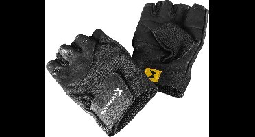Body & Fit Fitnesshandschoenen - Dames en Heren Lifting Gloves - Krachttraining Accessoire - Maat L - Zwart