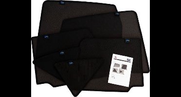 Carshades zonneschermen complete 6-delige set Subaru Forester  2014 t/m 2018 originele pasvorm