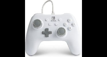 PowerA Bedrade Controller Nintendo Switch – Wit