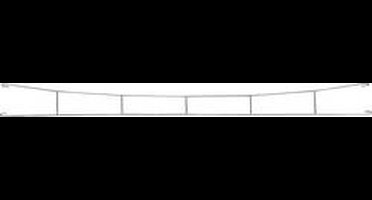 Märklin 70228 H0 Rijdraad H0 Märklin C-rails (met ballastbed) 5 stuk(s)