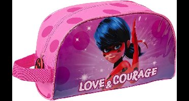 Miraculous Beautycase, Love and Courage - 26 x 16 x 9 cm - Polyester