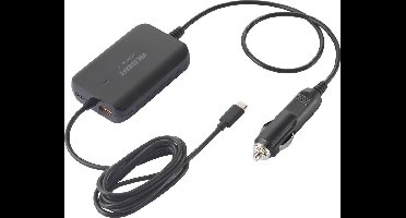 VOLTCRAFT VC100WC-3 USB-oplader 100 W 1x USB-A, 2x USB-C USB PD Zwart Auto USB Power Delivery (USB-PD)