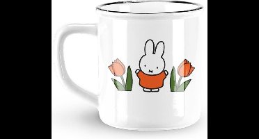 Mok Nijntje tulpen rood Ø8xh7,5cm