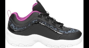 Fila Strada A Low Kids Lage sneakers - Meisjes - Zwart - Maat 31