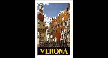 Walljar - Verona - Muurdecoratie - Poster