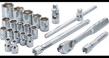 DeWalt DWMT19241-1 - Dopsleutelset - 1/2" - 22 stuks - DirectTorque™ Technologie