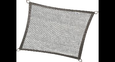 Nesling Coolfit schaduwdoek rechthoek zwart 3x5 m